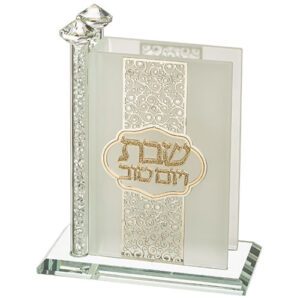 מעמד לגפרורים קריסטל עיטורים