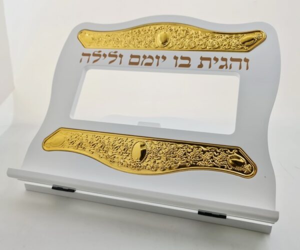 סטנדר עץ מוכסף/מוזהב דגם פורטו